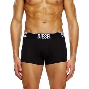 Diesel 3-PK Logo Trunk- Black